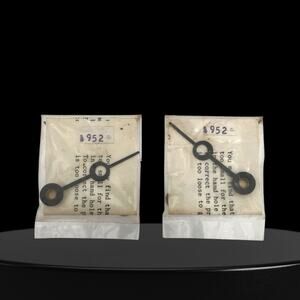 2 New MASON & SULLIVAN CLOCK PARTS Moon Hands